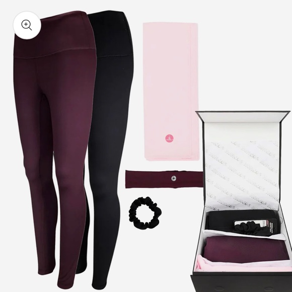NWT $99 5-Piece 90 Degree by Reflex “Squat Proof” Ankle Leggings Gift Box Set XS - Picture 1 of 8